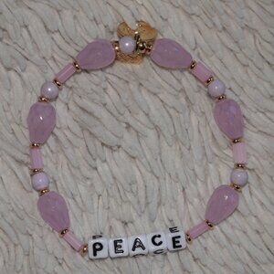 Little Words Project Bracelets, Size XS, Peace